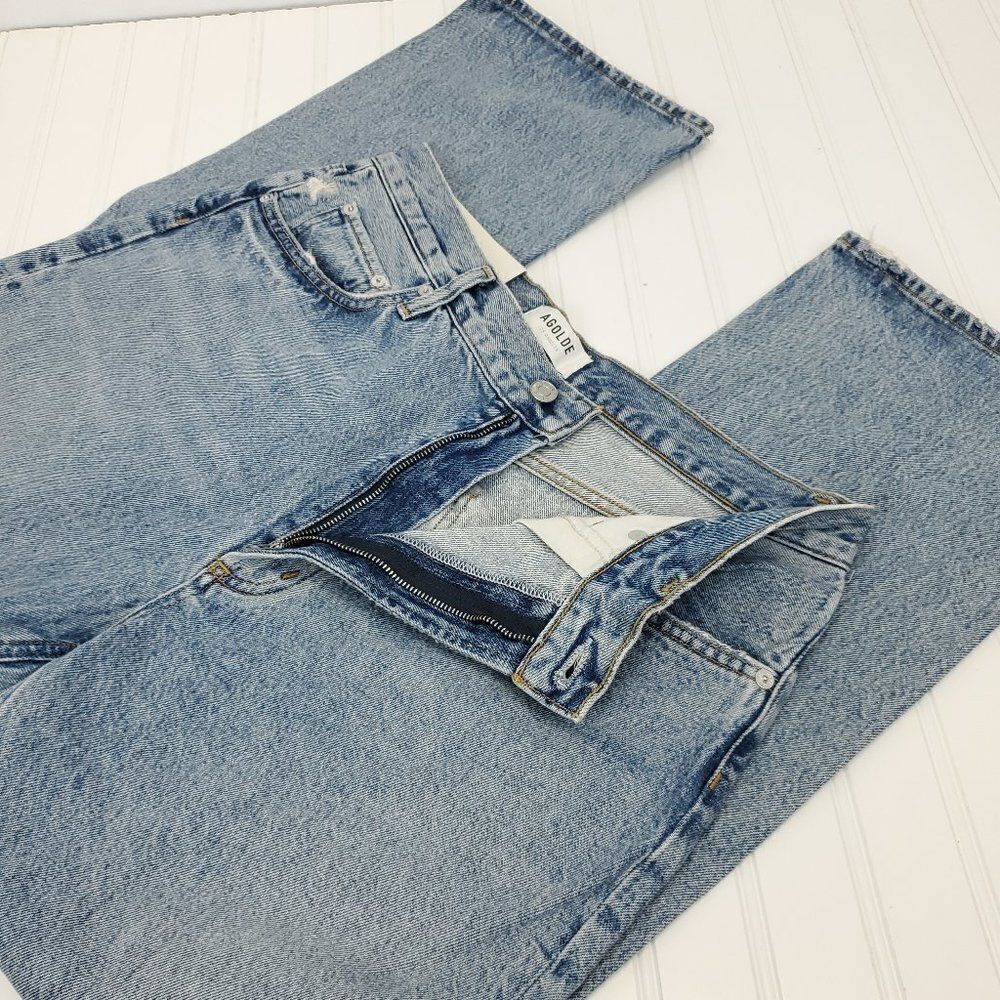 AGOLDE Vintage Bootcut High Rise 30" in SWAY Size 31 - Picture 10 of 15